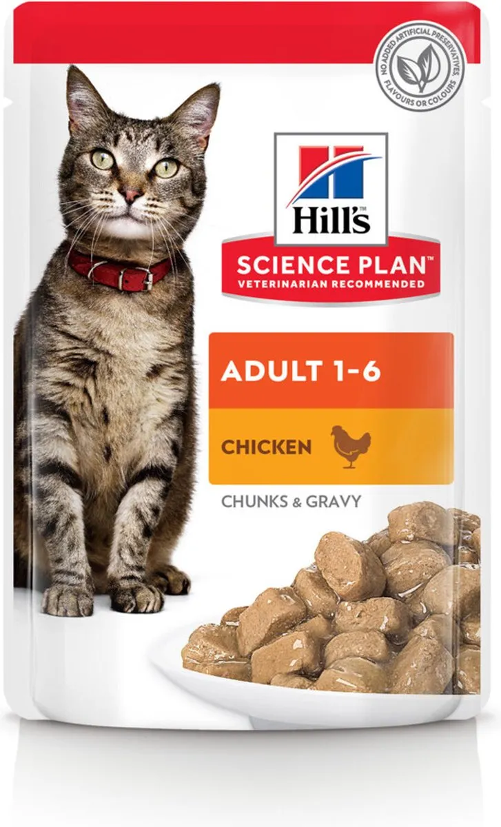 Hill's Science Plan Feline Pouch Adult Kip - 12x 85g - afbeelding 4 van 6