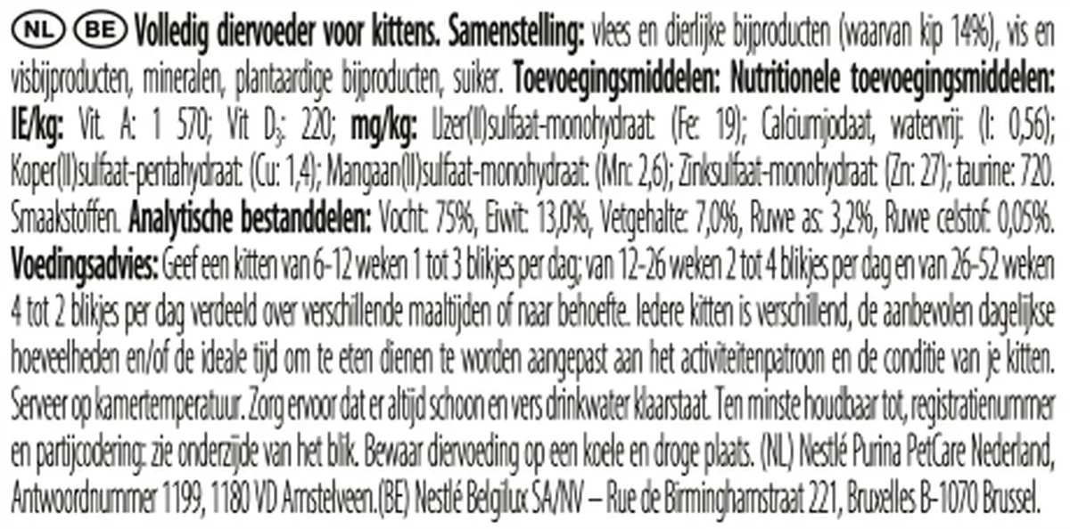 Pro Plan Kitten Mousse Kip - 24x85g