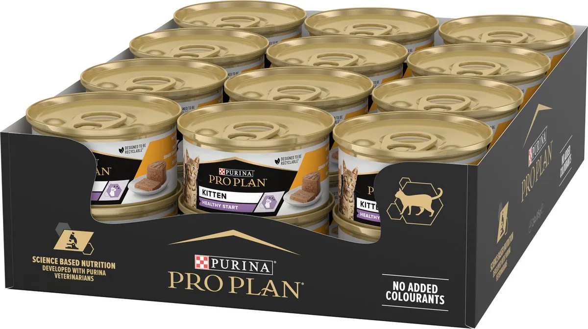 Pro Plan Kitten Mousse Kip - 24x85g