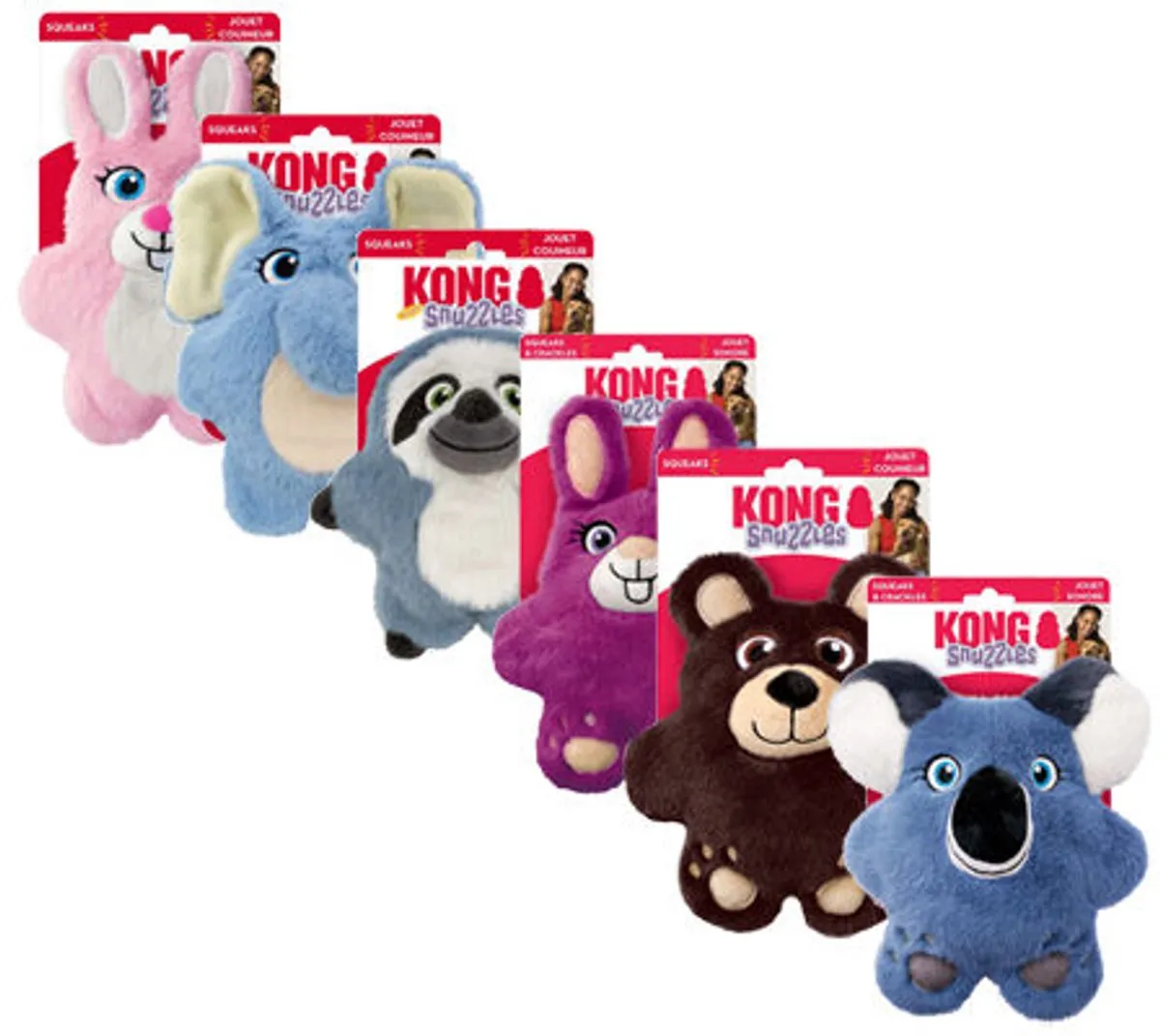 KONG Snuzzles Bear - Bruin