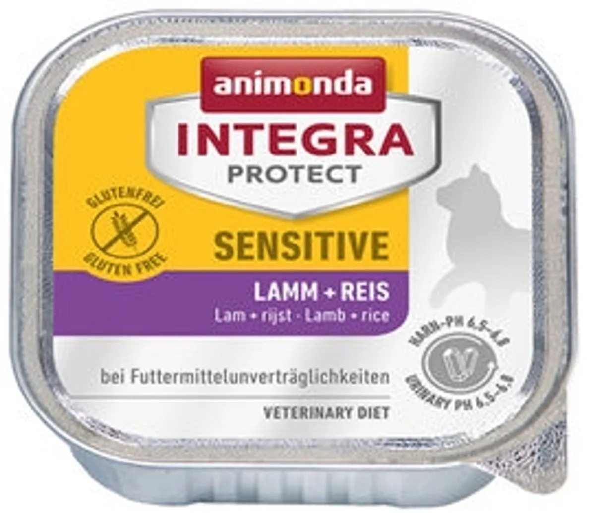 Animonda Integra Protect Cat Sensitive Lam & Rijst 16x100g