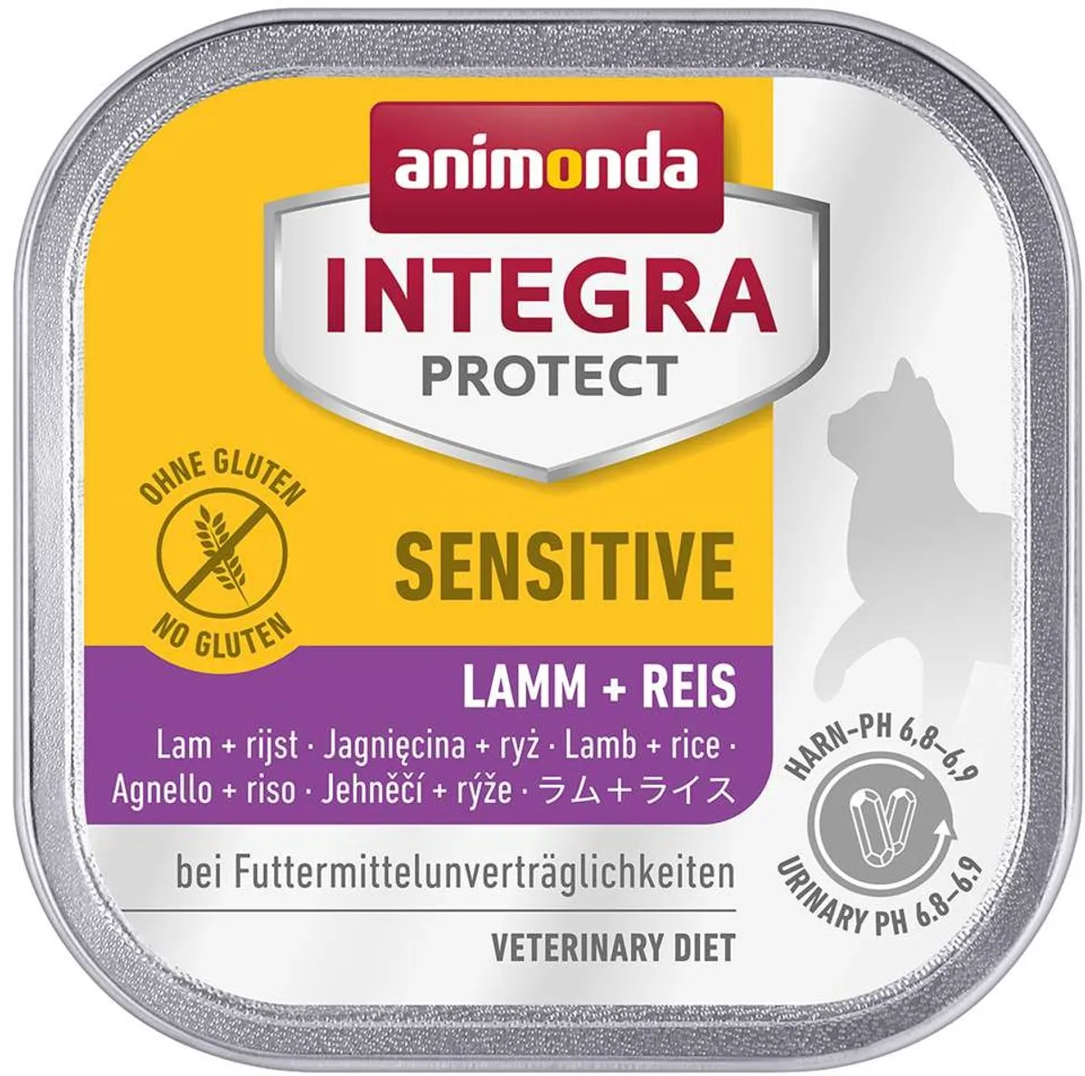 Animonda Integra Protect Cat Sensitive Lam & Rijst 16x100g