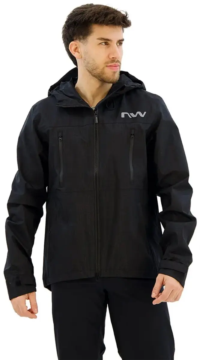 Northwave Noworry Pro Hardshell Jas - Zwart XL - afbeelding 6 van 6