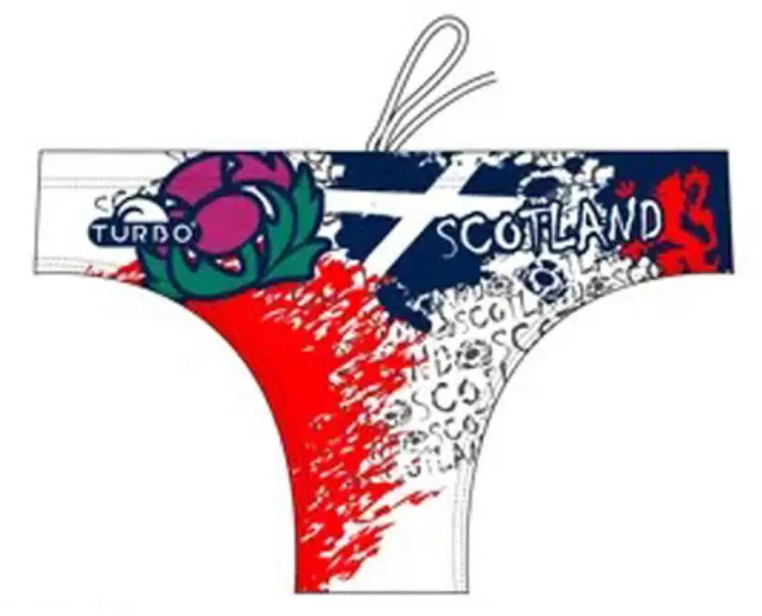 Turbo Scotland Zwemslip Veelkleurig 7-8 Years Jongen