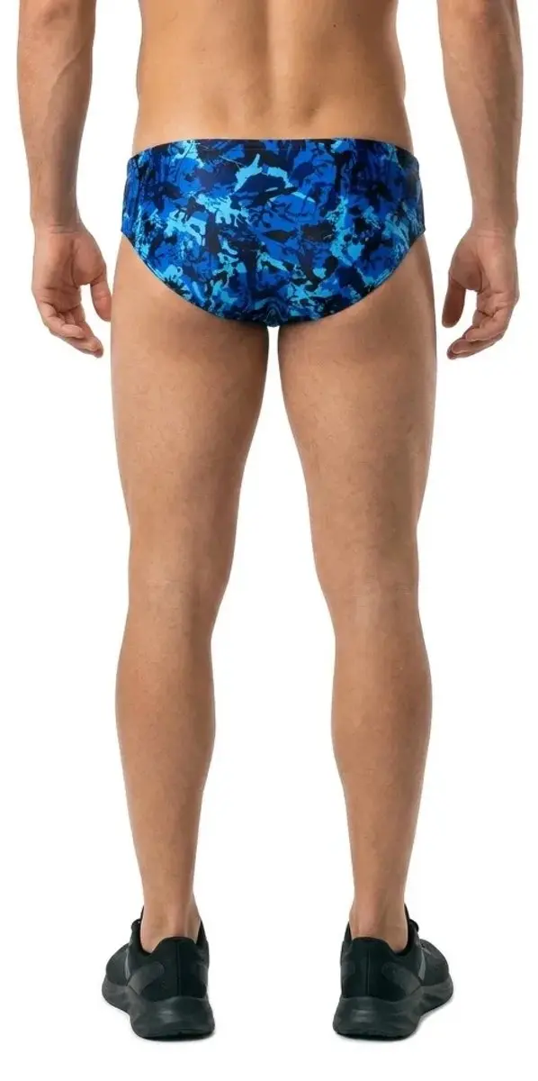 Turbo Kamu Brief Zwembroek - Elektrisch Blauw - XL - afbeelding 2 van 4
