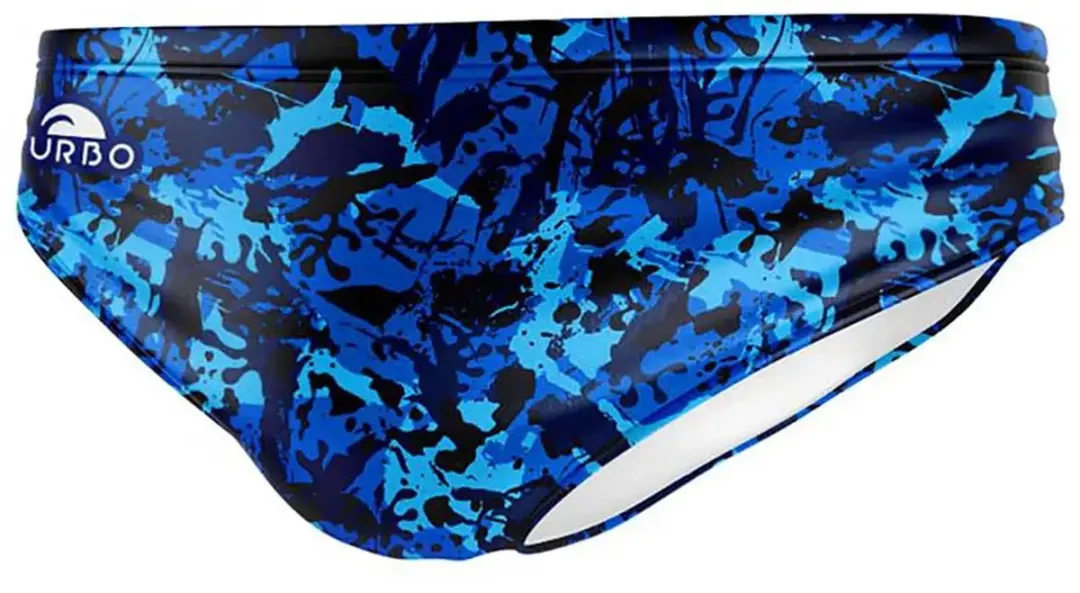 Turbo Kamu Brief Zwembroek - Elektrisch Blauw - XL - afbeelding 4 van 4