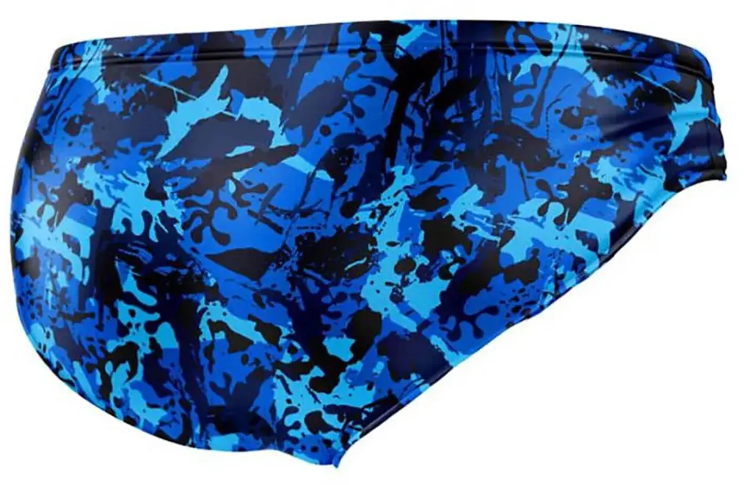 Turbo Kamu Brief Zwembroek - Elektrisch Blauw - XL - afbeelding 3 van 4