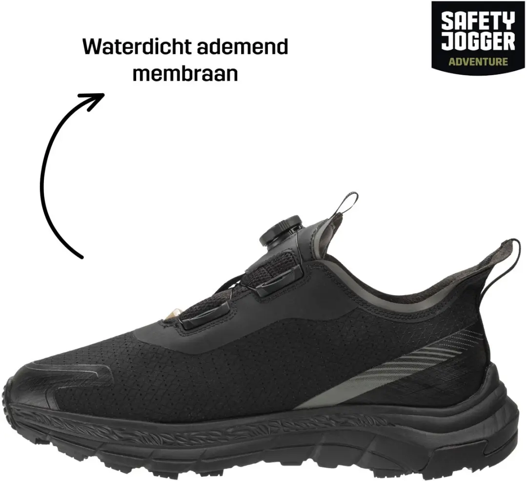 Safety Jogger Napo TLS Wandelschoenen Heren - Zwart - afbeelding 4 van 6