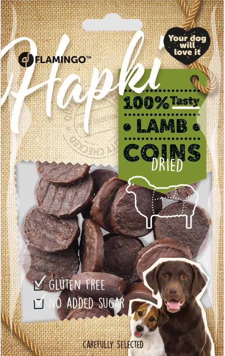 Flamingo Hondensnack Lamb Coins 85g