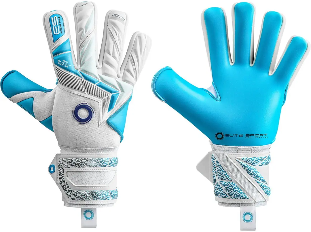 Elite Sport Supreme M Aqua Keepershandschoenen Wit 9