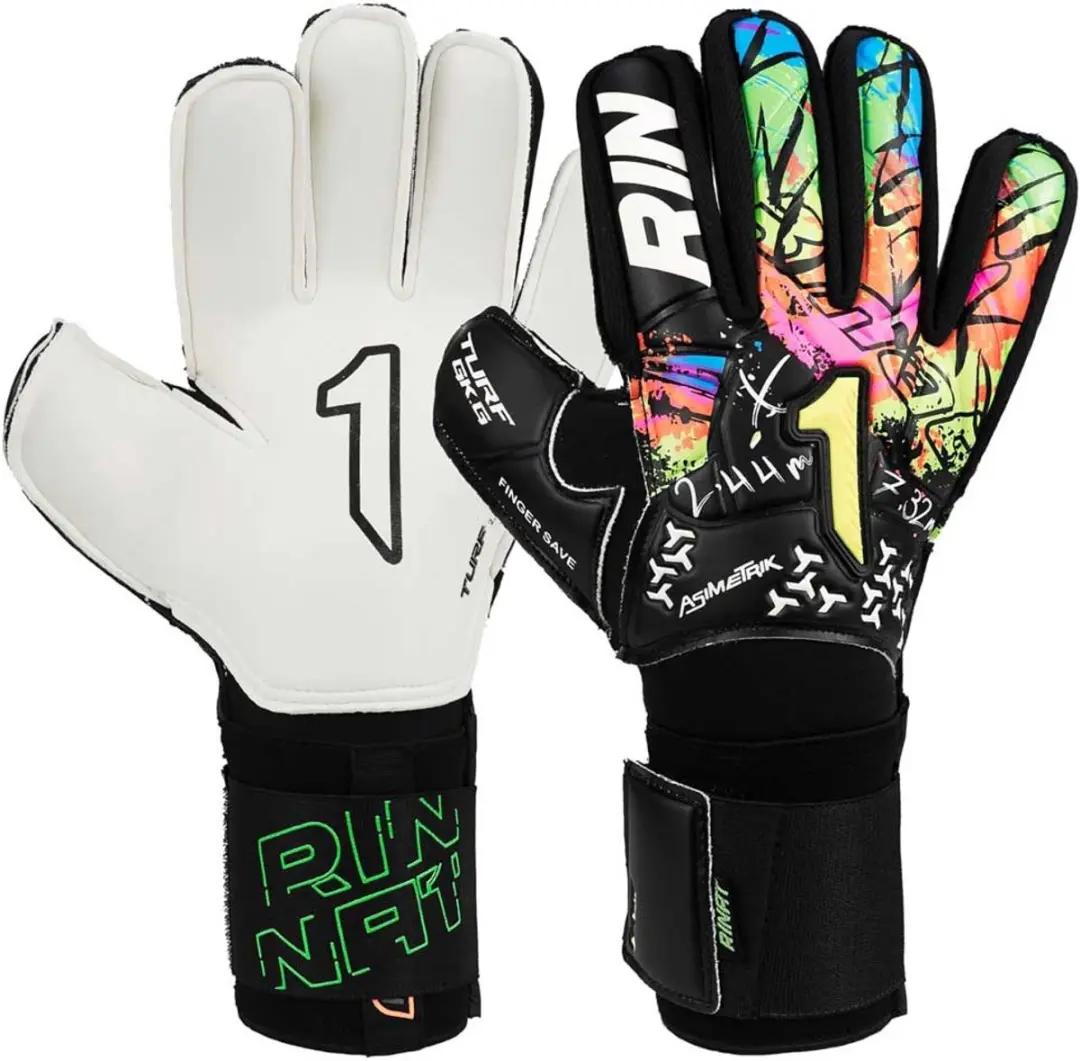 Rinat Asimetrik Spine Turf Keepershandschoenen Zwart 7