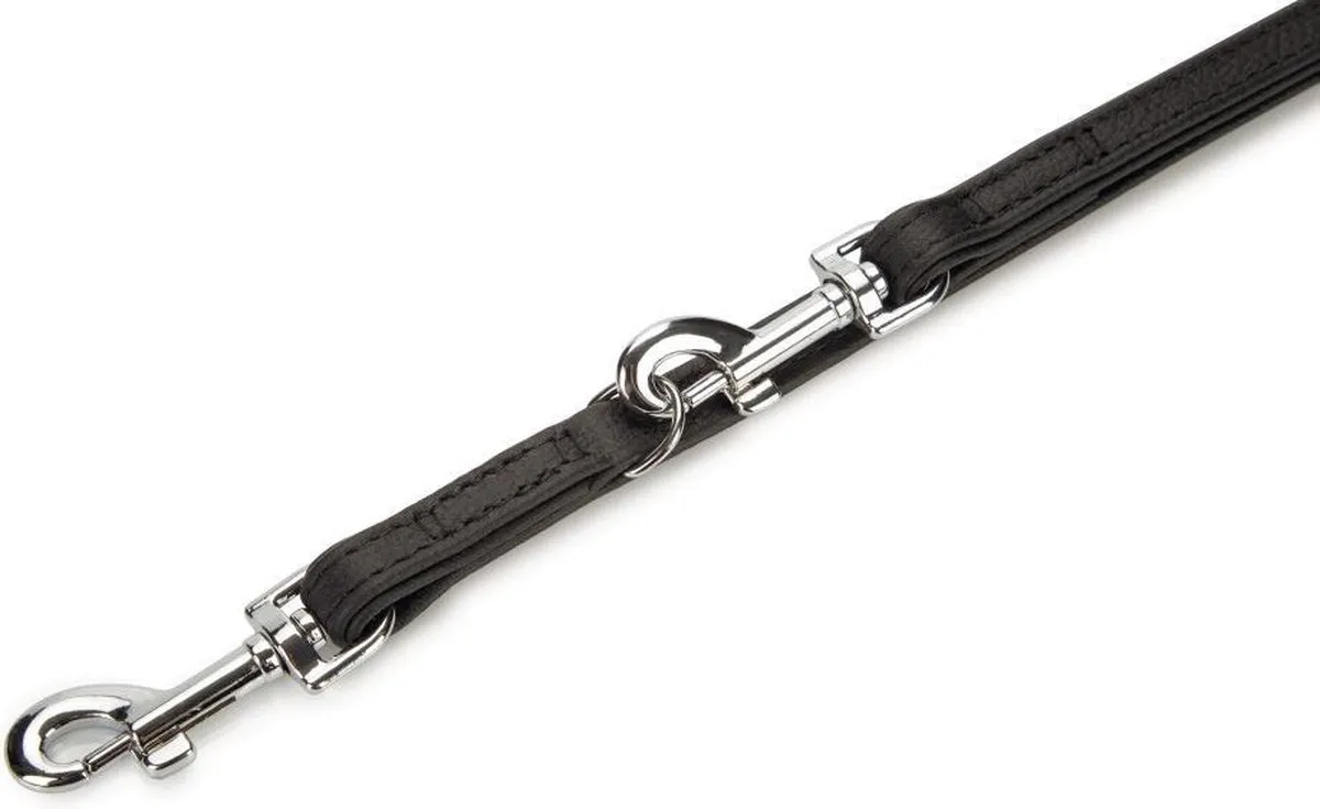 Beeztees Vintage Hondenriem - Zwart 200cm x 14mm