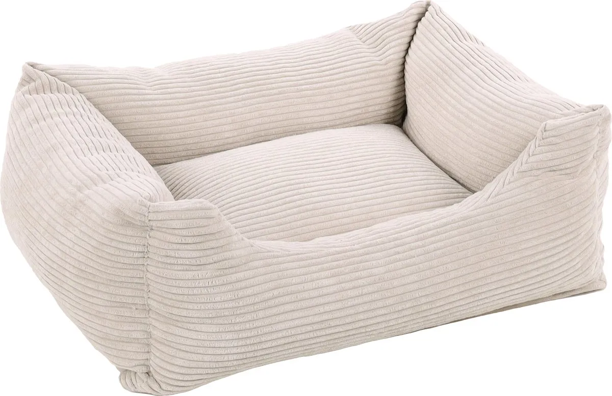Flamingo Velluto Hondenmand Beige