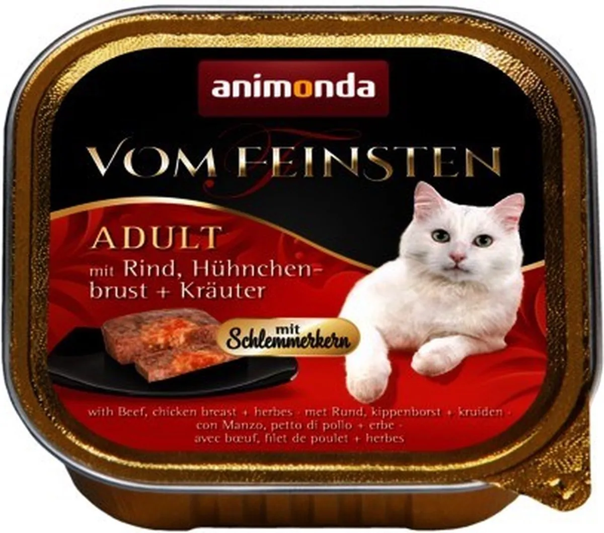 Animonda Vom Feinsten Kattenvoer Kip & Kalfsvlees 100g - 3,2kg