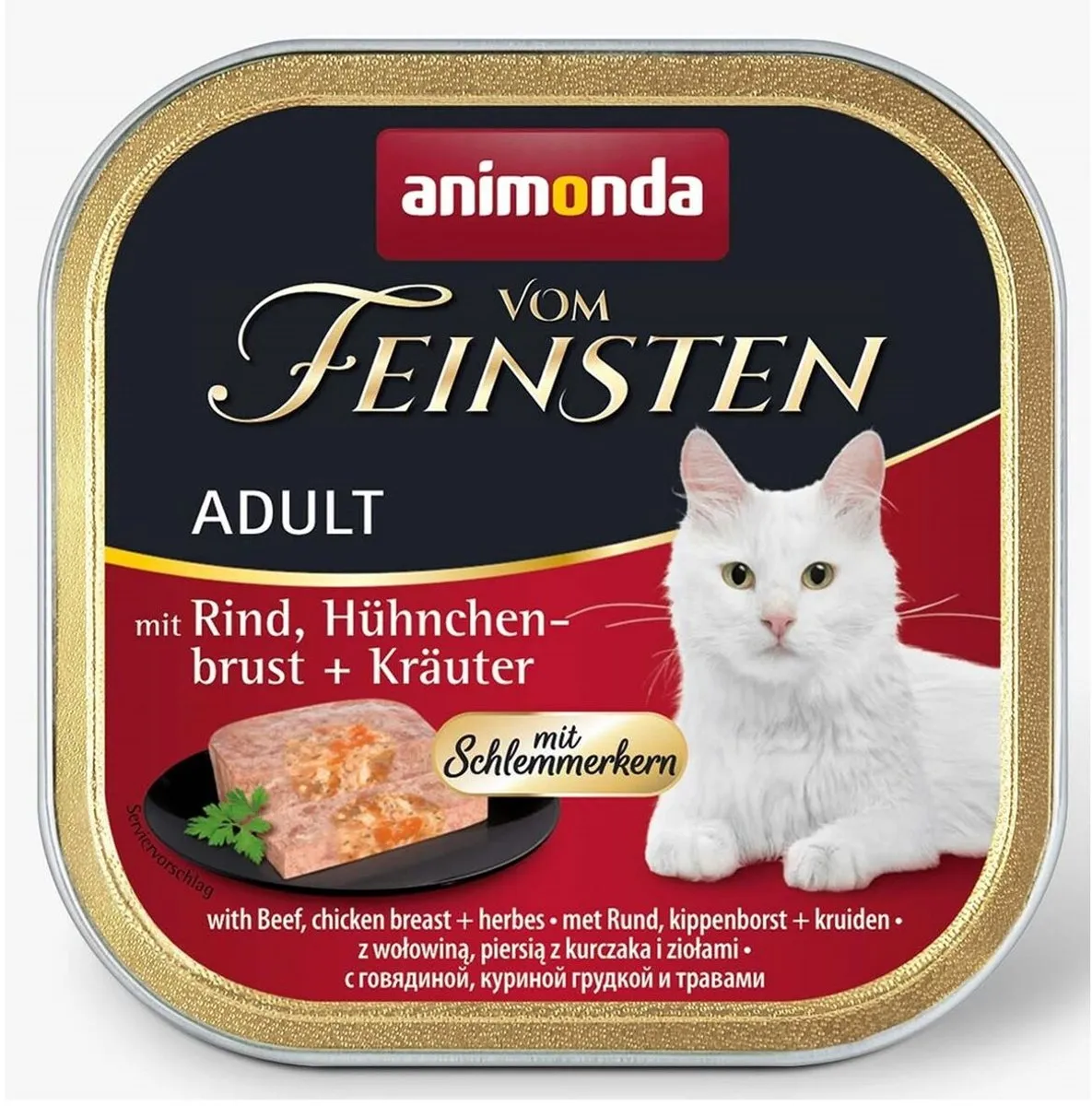 Animonda Vom Feinsten Kattenvoer Kip & Kalfsvlees 100g