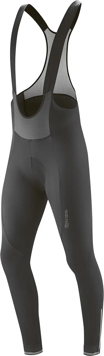 Gonso Sitivo Thermo Bib Tights with Medium Seat Pad Men, groen Maat 3XL