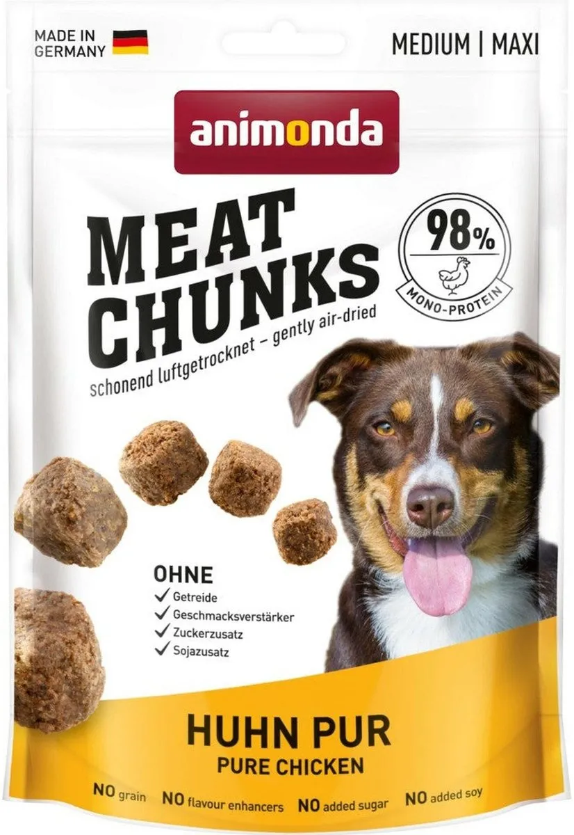 Animonda Meat Chunks Kip Puur Adult 80g