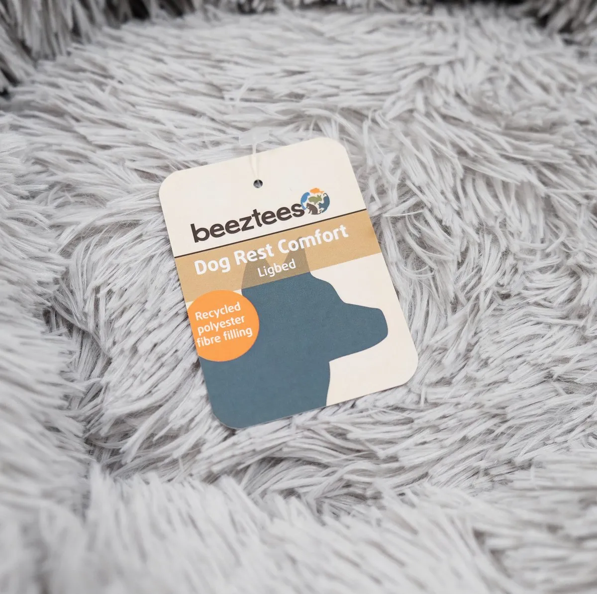 Beeztees Dog Rest Comfort Hondenmand 70cm - Grijs