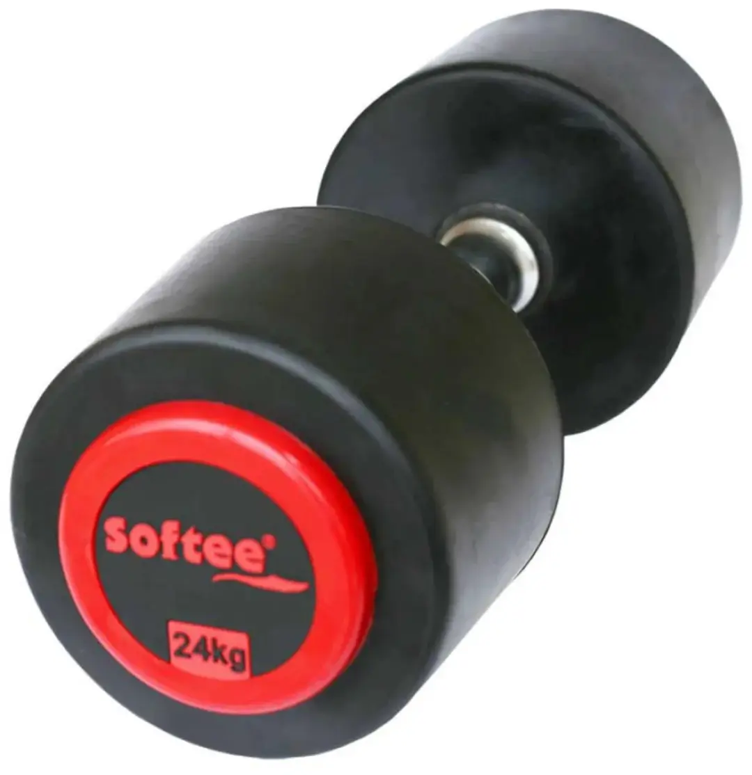 Softee Pro-Sport Dumbbell 24kg - Zwart - afbeelding 2 van 2