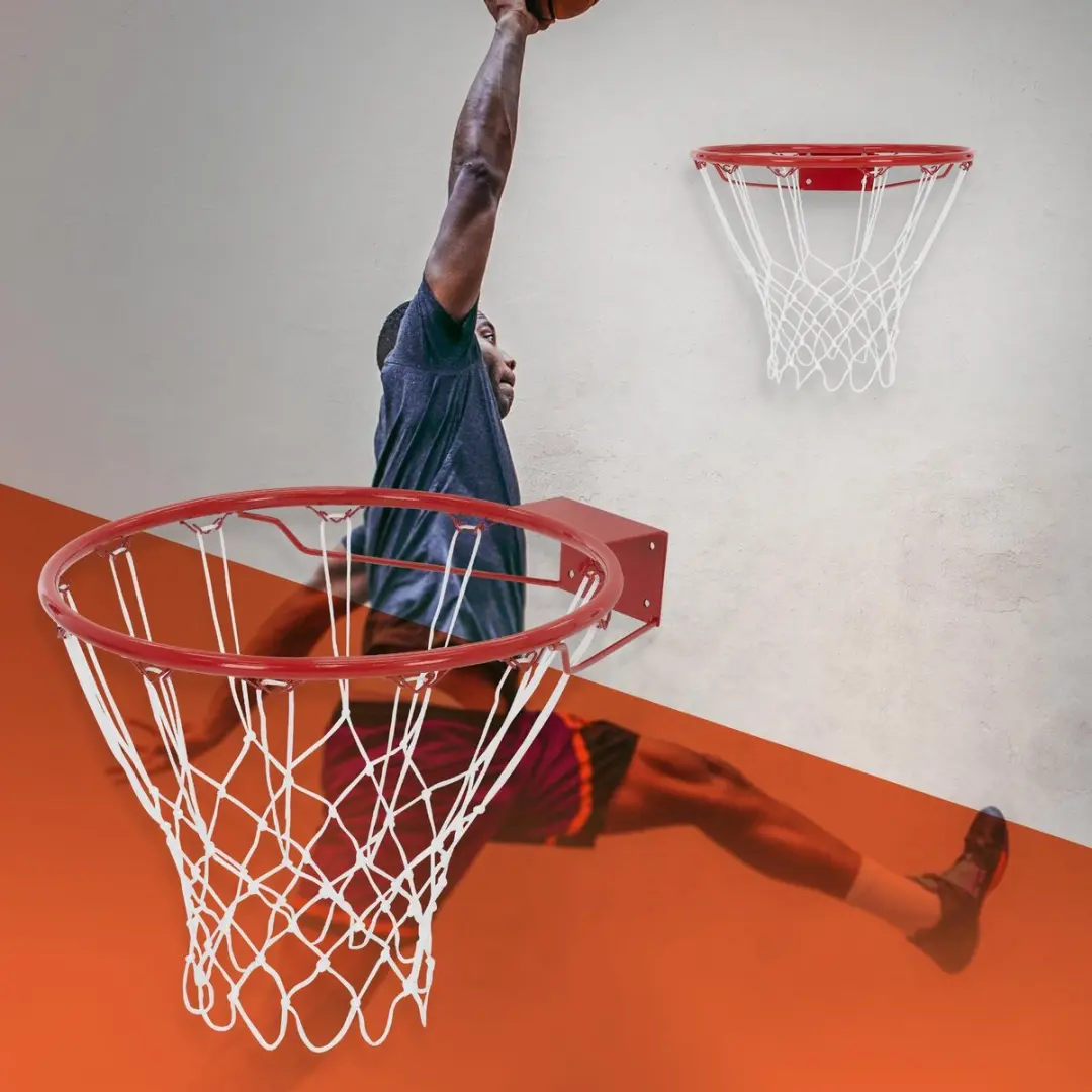 Pure2Improve Basketbalring P2I360090 - 45cm - Rood - afbeelding 6 van 6