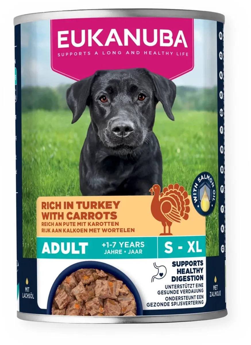 Eukanuba Life Care Nat Hondenvoer Adult Kalkoen & Wortel 400g