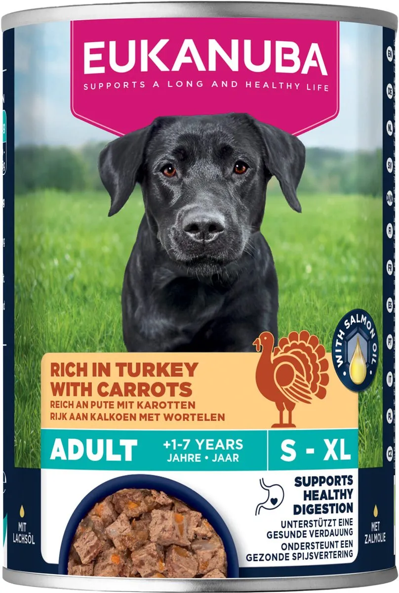 Eukanuba Life Care Nat Hondenvoer Adult Kalkoen & Wortel 400g