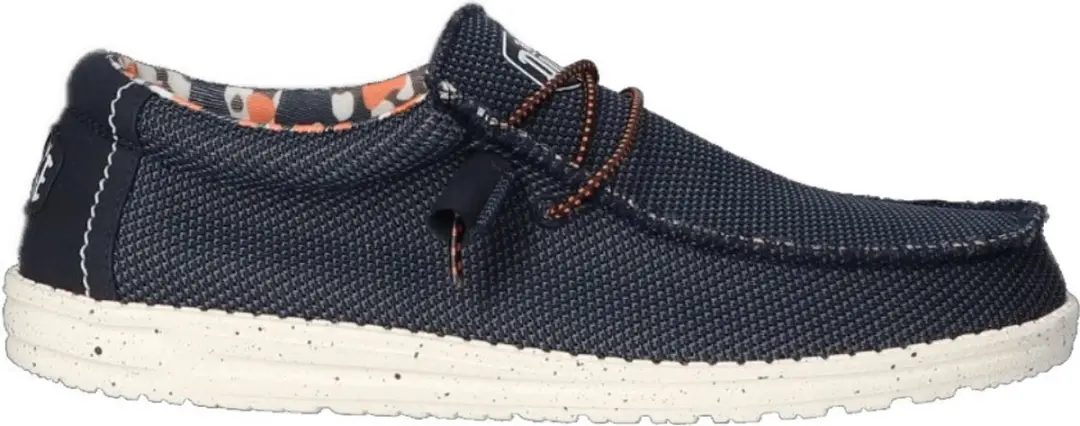 Hey Dude Wally Sox Stitch Blue Multi Instappers Heren - afbeelding 4 van 6