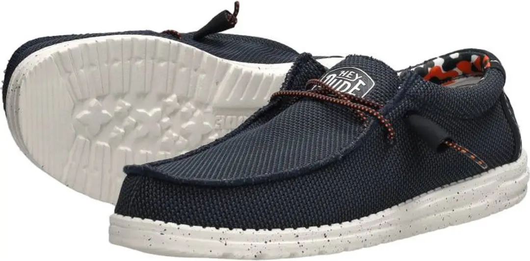 Hey Dude Wally Sox Stitch Blue Multi Instappers Heren - afbeelding 6 van 6
