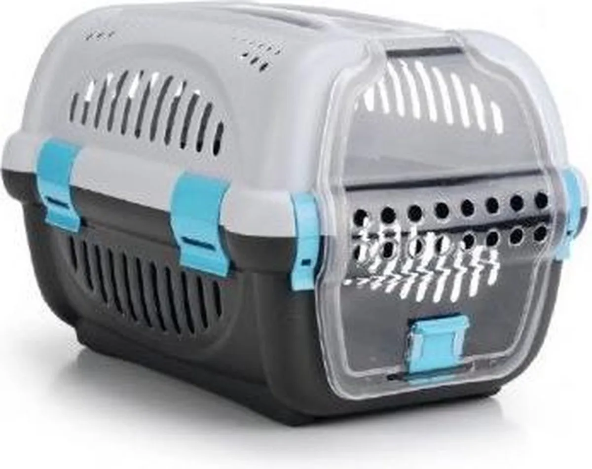 Beeztees Rhino Reismand - 51x34,5x33cm - Grijs/Blauw