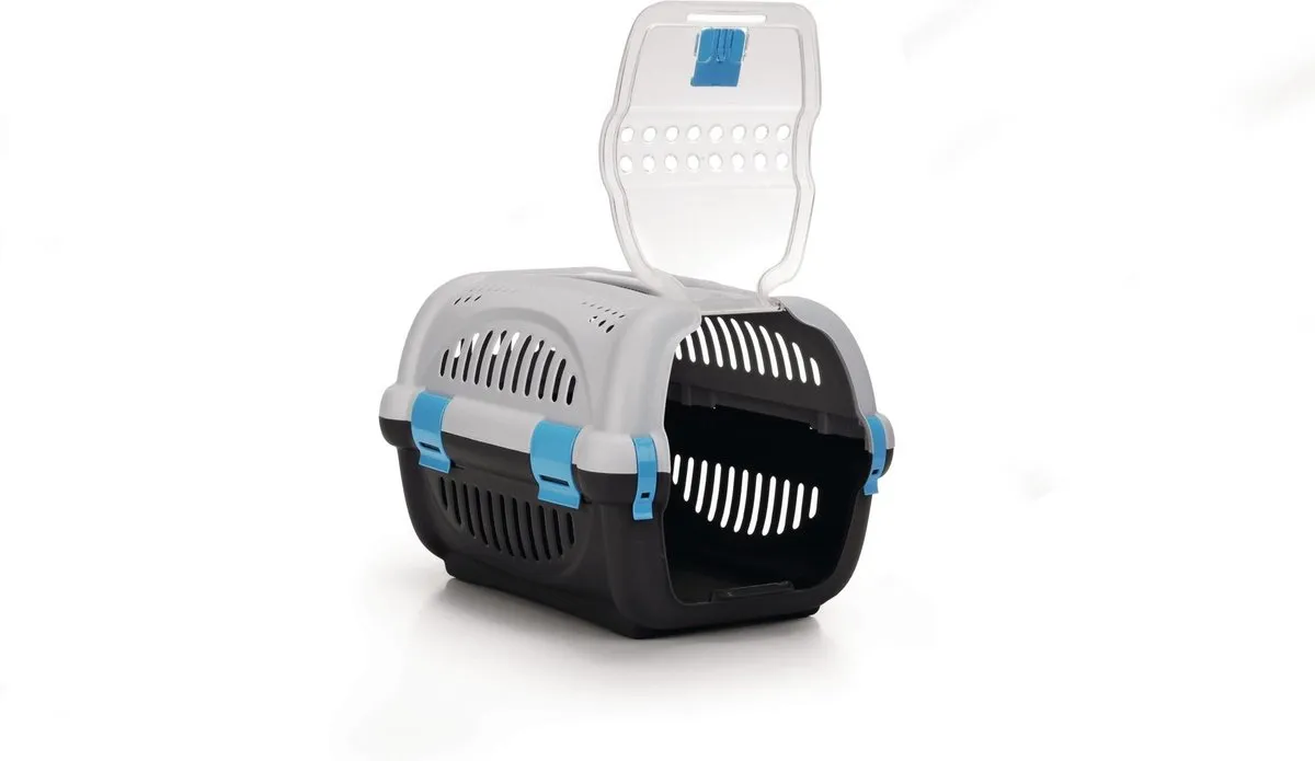 Beeztees Rhino Reismand - 51x34,5x33cm - Grijs/Blauw
