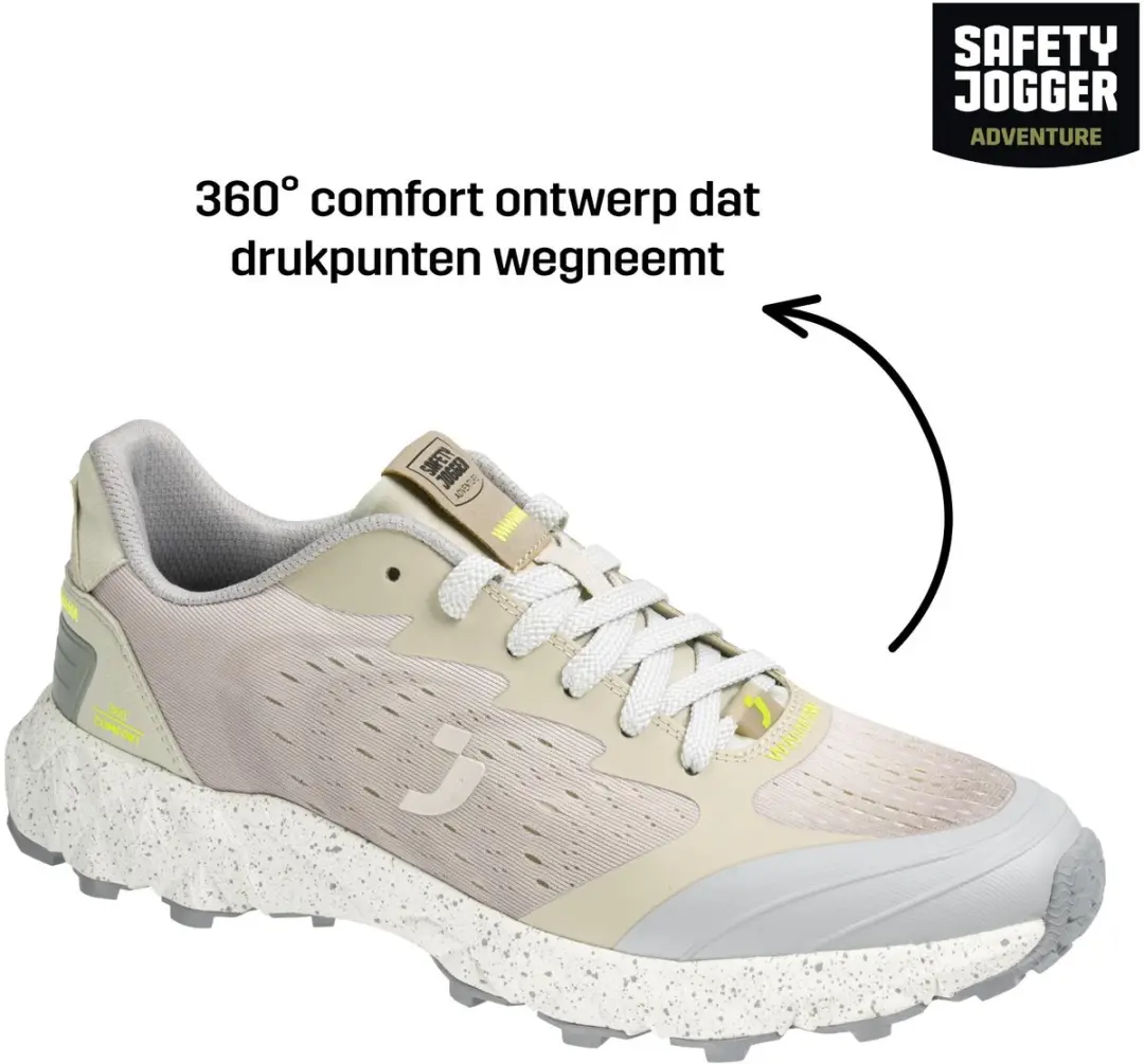 Safety Jogger Adventure Santiago Wandelschoenen Dames - Grijs - Maat 40 - afbeelding 3 van 6