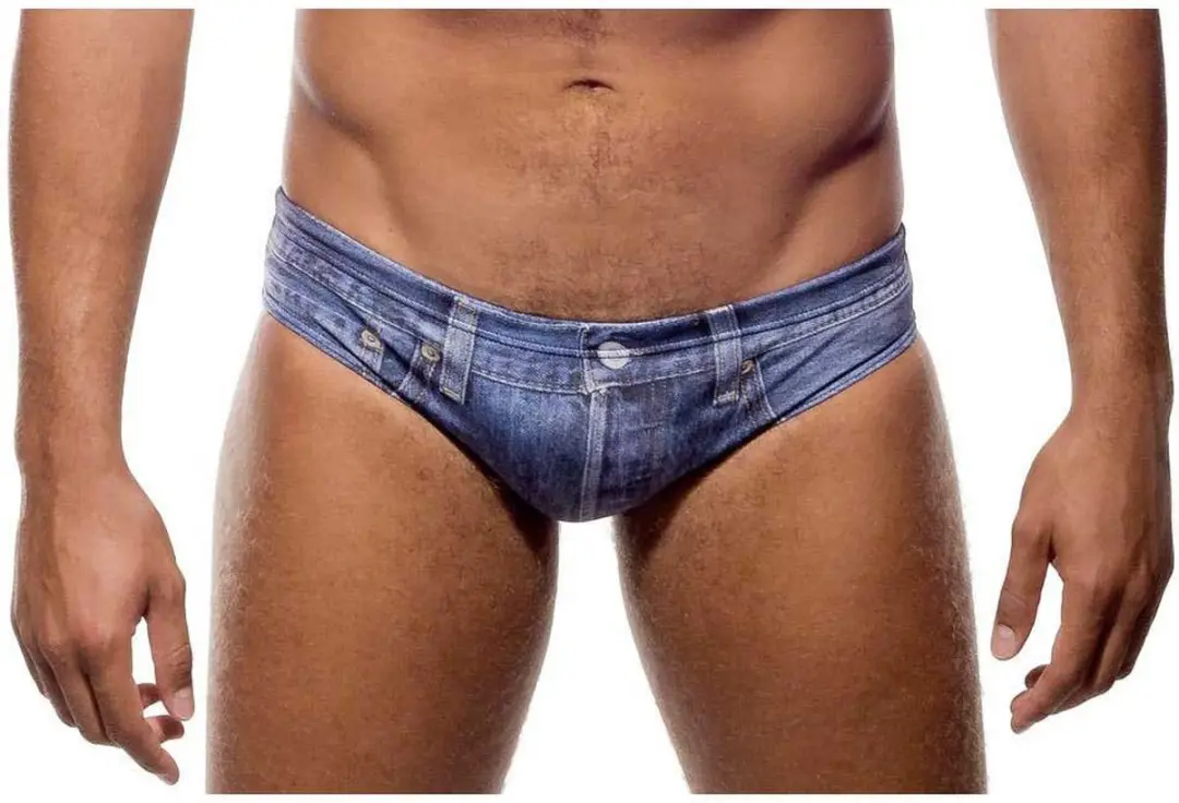 Turbo Jeans Zwemslip Blauw XL Man
