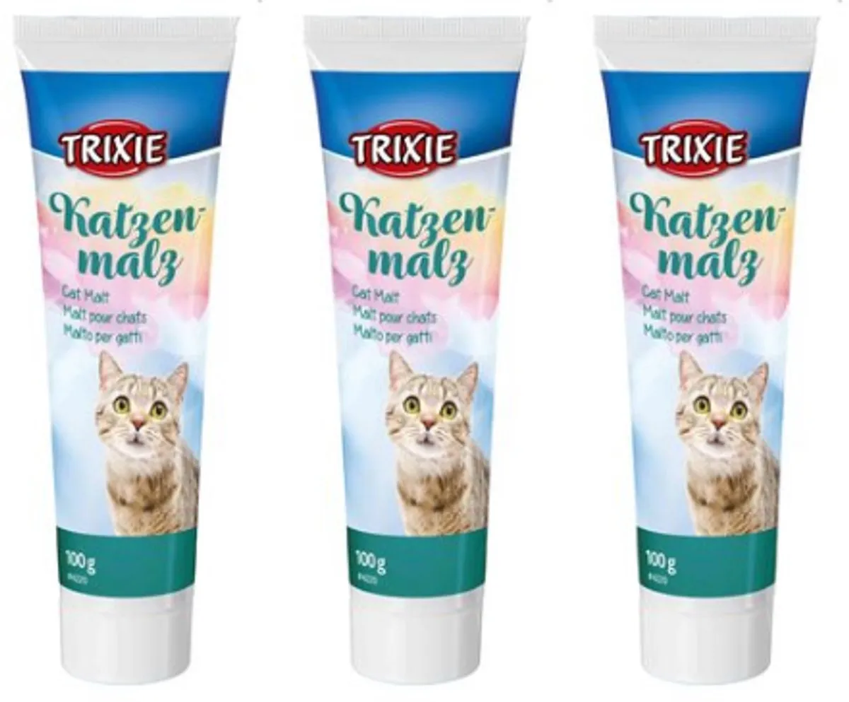 Trixie Anti-haarbalpasta Set