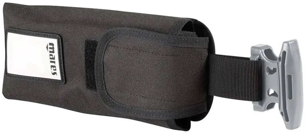 Mares Bcd Standard System Pair 6kg Gewichtszak Zwart