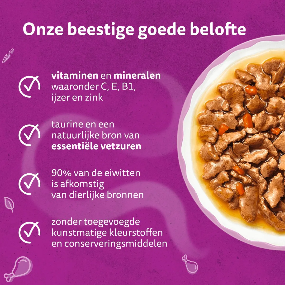 Whiskas Adult 1+ Aromatics in Saus Kattenvoer - 48x85g