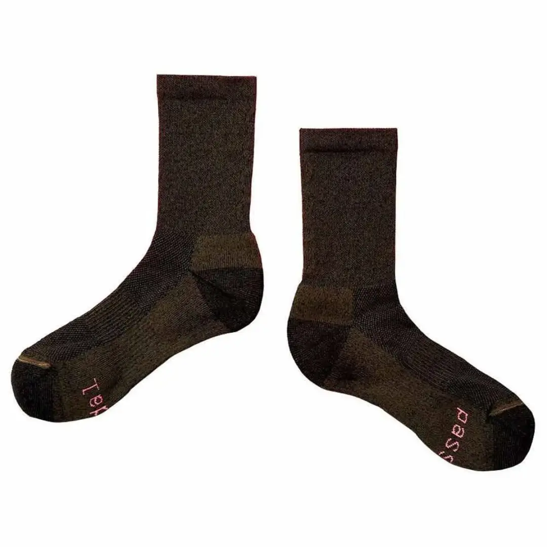 Quoc Merino Tech Wollen Sokken - Camouflage Groen - L - afbeelding 5 van 5