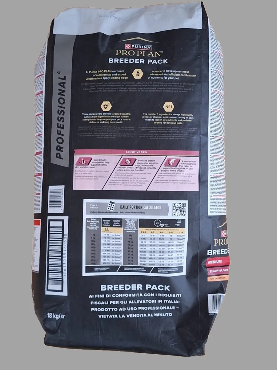 Pro Plan Dog Puppy Medium Gevoelige Huid Zalm 18kg
