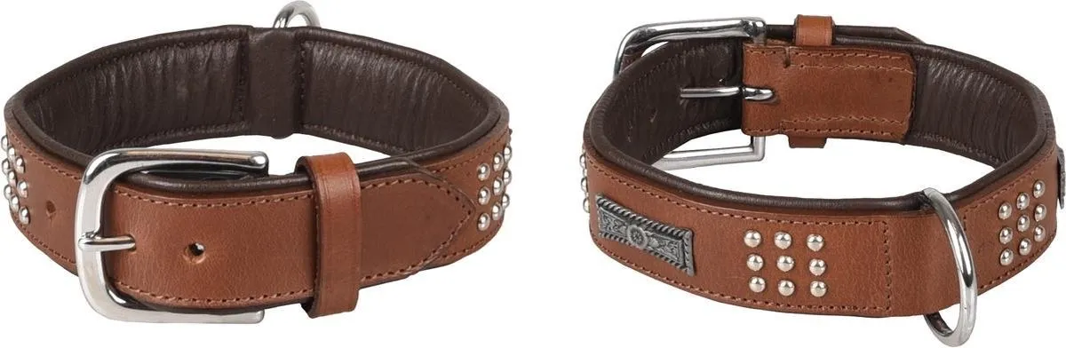 Flamingo Sedona Gevoerd Halsband - Bruin M