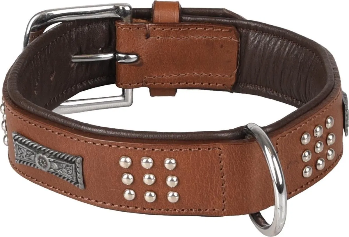 Flamingo Sedona Gevoerd Halsband - Bruin M