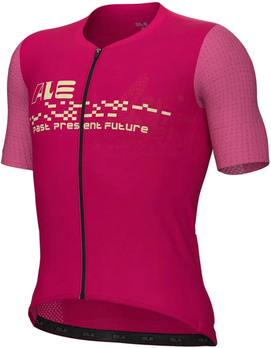 Ale Pr-e Megabyte 2.0 Korte Mouw Wielertrui Roze L Man