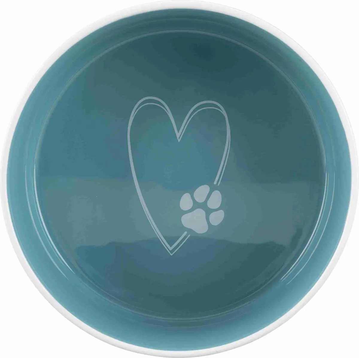 Trixie Voerbak Pets Home Petrol 20cm - Blauw - afbeelding 2 van 4
