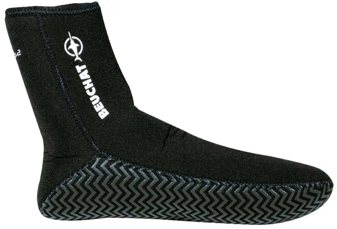 Beuchat Sirocco Open 3 Mm Duikbooties Zwart EU 44-45