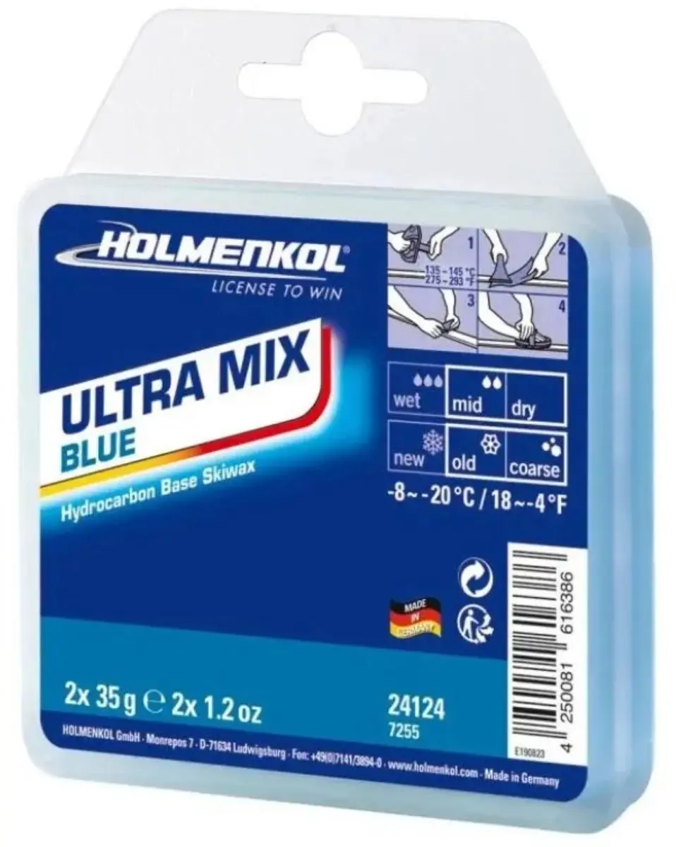 Holmenkol Ultramix Blue 2x35 gram