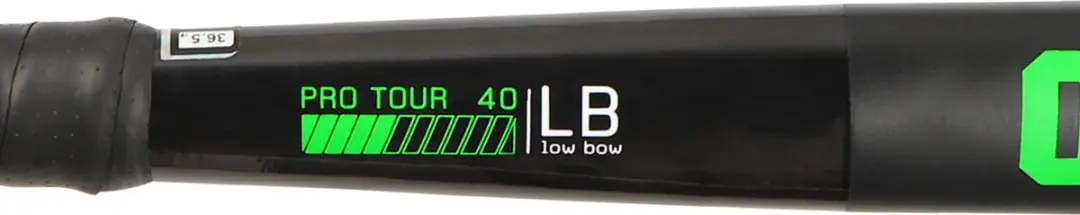 Osaka Pro Tour 40 2.0 Low Bow Veldhockeystick - Zwart - afbeelding 4 van 6