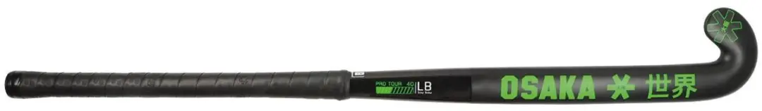 Osaka Pro Tour 40 2.0 Low Bow Veldhockeystick - Zwart - afbeelding 2 van 6