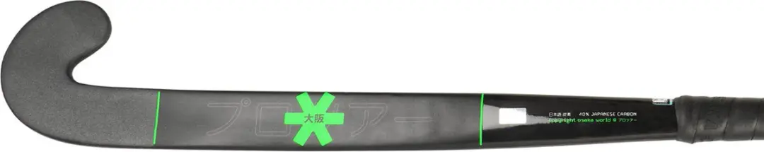 Osaka Pro Tour 40 2.0 Low Bow Veldhockeystick - Zwart - afbeelding 5 van 6
