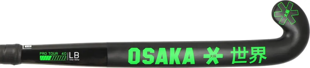Osaka Pro Tour 40 2.0 Low Bow Veldhockeystick - Zwart - afbeelding 6 van 6