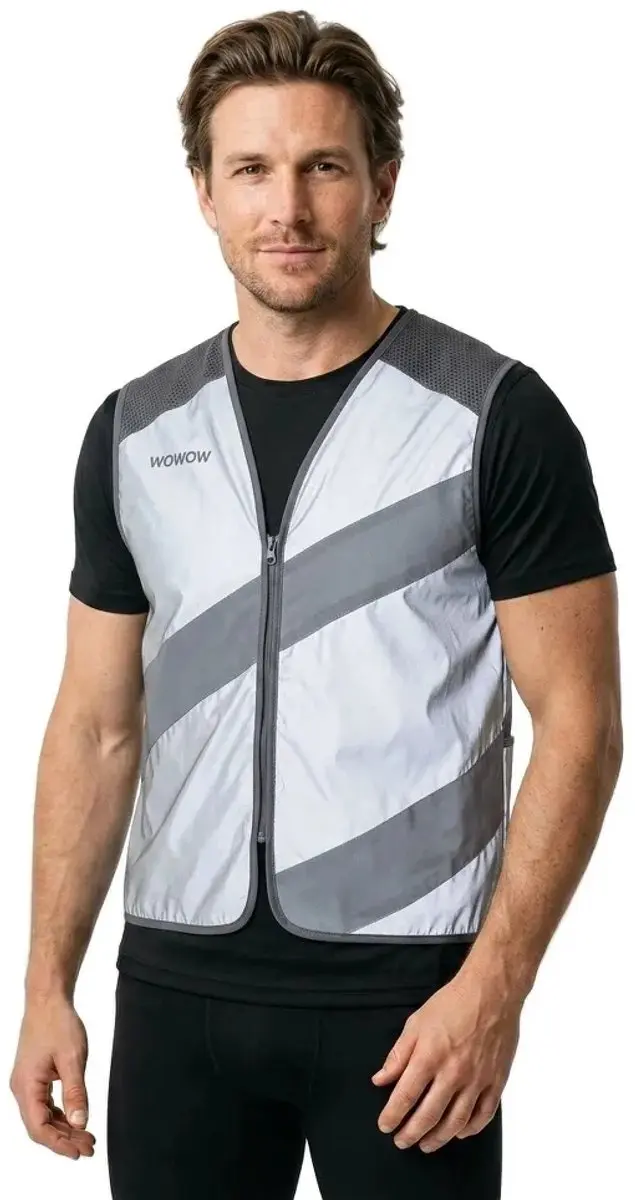 Wowow Roadie Fietsjasje Full Reflective - S - afbeelding 3 van 6