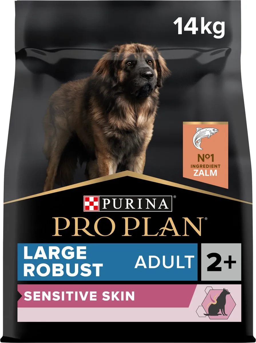 Pro Plan Sensitive Skin Large Robust Adult Hondenvoer Zalm 14kg