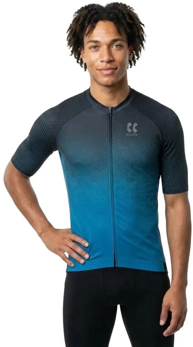 Kalas Aero Z1 Korte Mouw Wielertrui Blauw XL Man